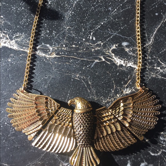 Huge Eagle Pendant Lady GAGaish - Picture 2 of 10